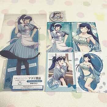 女神のカフェテラスA5サイズアクリルプレート　スタンド鶴河秋水 とらのあな限定 女神のカフェテラス】 描き下ろしアクリルスタンド 鶴河秋水